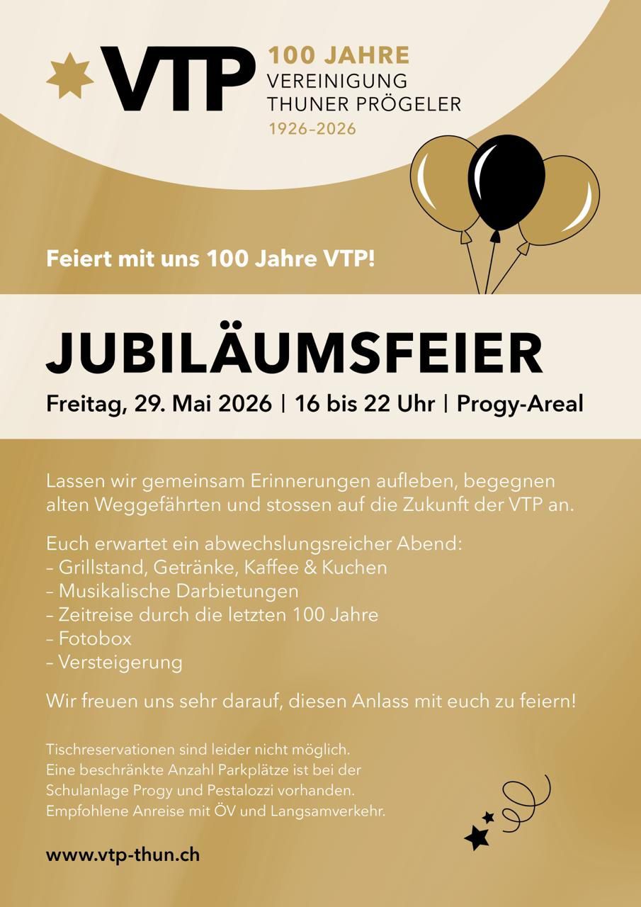 G&ouml;nnerschaft - 100 Jahre VTP